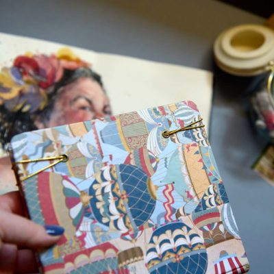 Sketchbook 17,5x18 capa Balões - Imagem 4