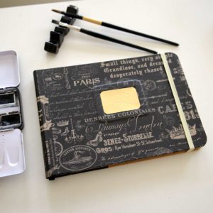 Sketchbook 25,5x16,5, capa Paris
