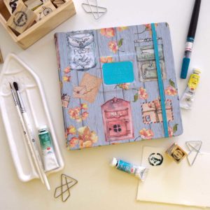 Sketchbook 20x20, capa Correio