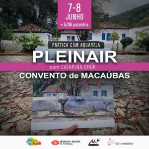 PLEINAIR, Convento de Macaúbas (MG), 7-8 de junho (2025)