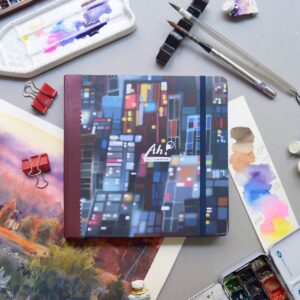 Sketchbook 20x20, capa Noite Urbana