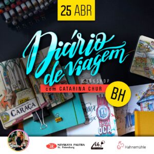 Workshop «Diário de Viagem», em BH