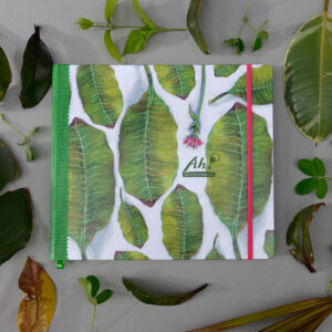 Sketchbook GIGANTE 30x26,5, capa Folhas
