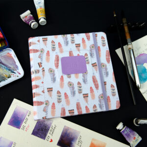 Sketchbook 17x17,5, capa «Penas»