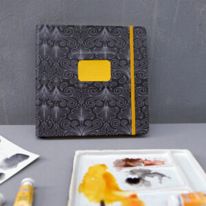 Sketchbook 20x20, capa Preta